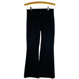 J Brand black stretchy flare jeans 30